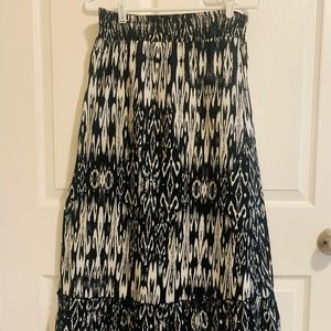BCX 100%Cotton long skirt size S